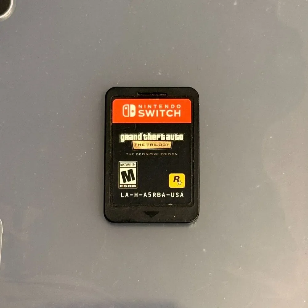 Grand Theft Auto: The Trilogy Definitive Edition Nintendo Switch